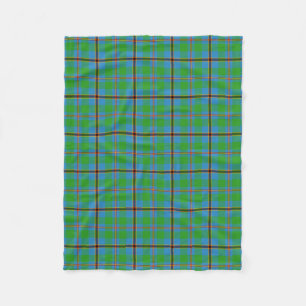 Scottish Clan Snodgrass Tartan Plaid Fleece Blanket