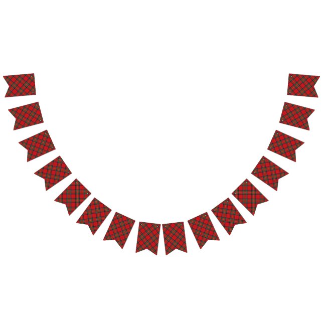 Scottish Clan Stewart Stuart Tartan Bunting (All)