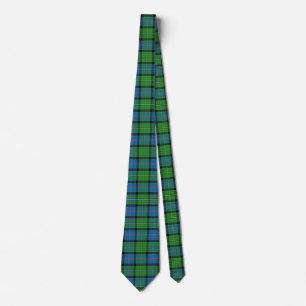 Scottish Clan Stirling Tartan Plaid Tie