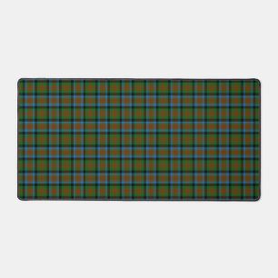 Scottish Clan Tennant Tartan Plaid Desk Mat