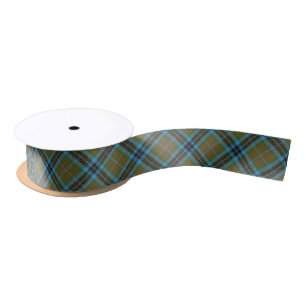 Scottish Clan Thompson Classic Tartan Plaid Satin Ribbon