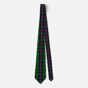 Scottish Clan Urquhart Tartan Plaid Tie