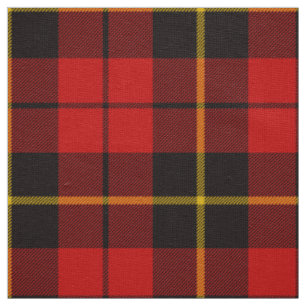 Scottish Clan Wallace Tartan Plaid Fabric