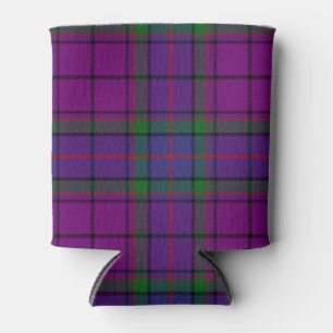 Scottish Clan Wardlaw Tartan Plaid Can Cooler