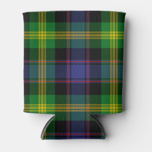 Scottish Clan Watson Tartan Plaid Can Cooler