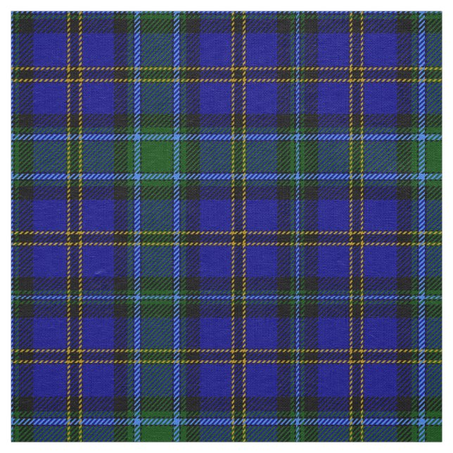 Scottish Clan Weir Tartan Plaid Fabric (Swatch)