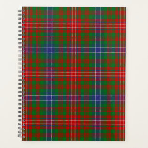 Scottish Clan Wilson Tartan Plaid Planner