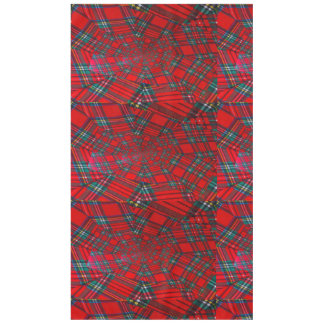 scottish coloured vortex on tablecloth