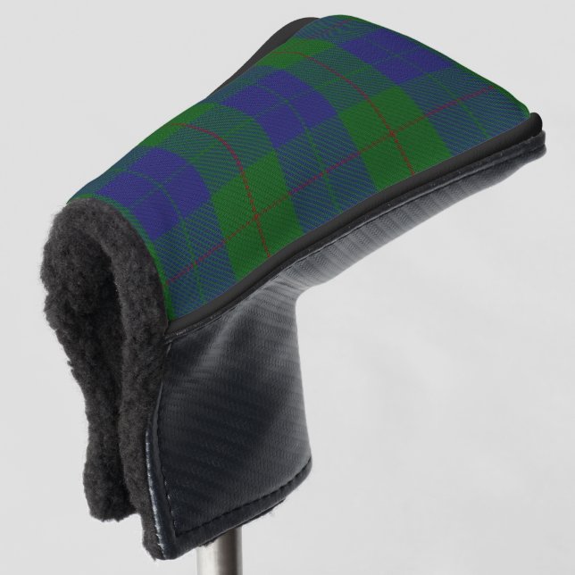 Scottish Colours Clan Barclay Hunting Tartan Plaid Golf Head Cover (3/4 Front)