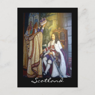 scottish coronation postcard