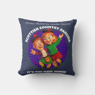 Scottish Country Dancing - It's the Reel Thing! Cushion