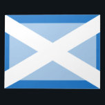 Scottish Cross Scotland Colours Notepad<br><div class="desc">A bold Scottish flag design on a  great custom gift. 
 
 
 
Use the "Ask this Designer" link to contact us with your special design requests or for some assistance with your customisation needs.</div>