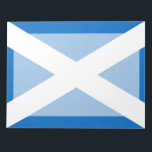 Scottish Cross Scotland Colours Notepad<br><div class="desc">A bold Scottish flag design on a  great custom gift. 
 
 
 
Use the "Ask this Designer" link to contact us with your special design requests or for some assistance with your customisation needs.</div>