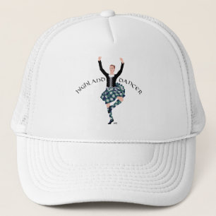 Scottish Dancer Highland Fling Trucker Hat