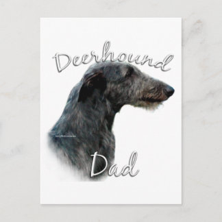 Scottish Deerhound Dad 2 Postcard