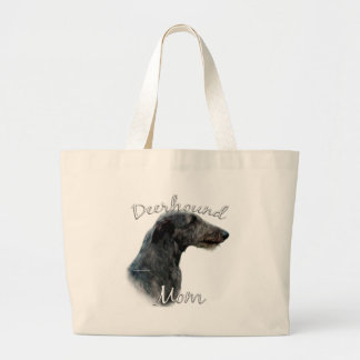 Scottish Deerhound Mum 2 Large Tote Bag