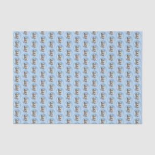 Scottish Deerhound Painting - Cute Original Dog Ar Tissue Paper