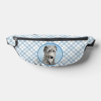 Scottish Deerhound Painting Grey Original Dog Art