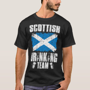 Scottish Drinking Team Christmas Tshirt