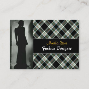 Scottish Fashion Designer Business Card