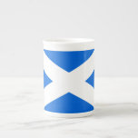 Scottish Flag mugcnt Bone China Mug<br><div class="desc">Scottish Flag Mug

Design © Trinkets and Things 2017 - AHP Design. All Rights Reserved.</div>