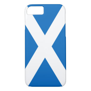 Scottish Flag of Scotland Saint Andrew’s Cross Case-Mate iPhone Case