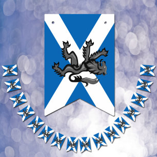 Scottish Flag Party, Scotland Banners, Rampant