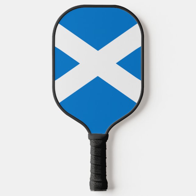 Scottish flag pickleball paddle (Front)
