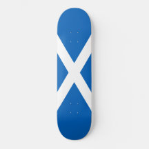 Scottish Flag (Saltire) (Scotland Flag) Skateboard
