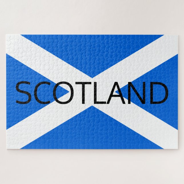 Scottish Flag Scotland 20x30 1014pc jpcnt Jigsaw Puzzle (Horizontal)