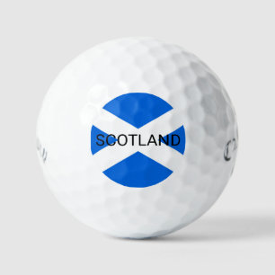 Scottish Flag Scotland css gbcnt Golf Balls
