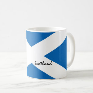 Scottish flag & Scotland Land Patriots /sport fans Coffee Mug