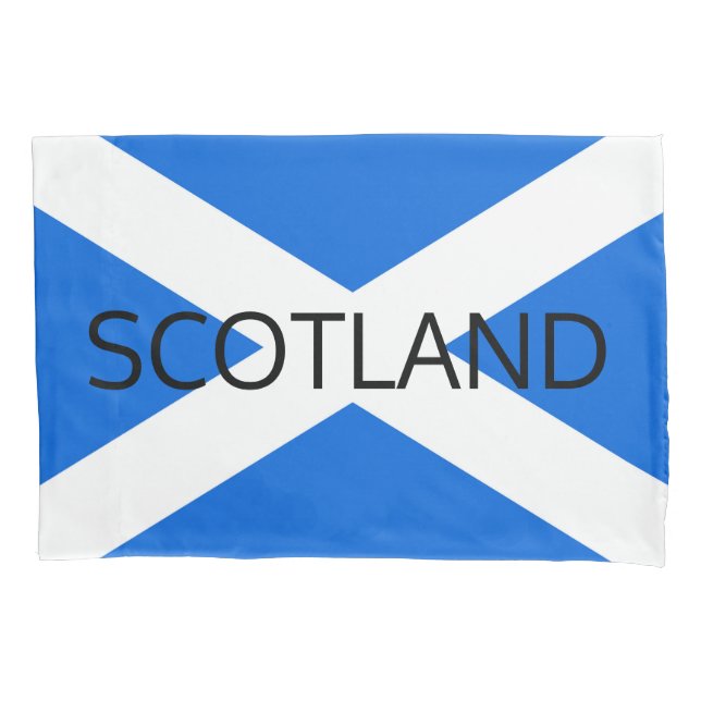 Scottish Flag Scotland pccnt Pillowcase (Front)