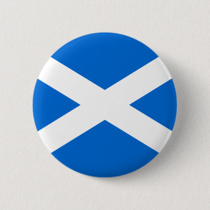 Scottish Flag T-shirts and Gifts 6 Cm Round Badge