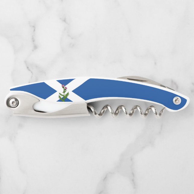 Scottish flag-thistle corkscrew (Front)