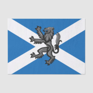 Scottish Flag tissue paper, Rampant, Scotland Paper