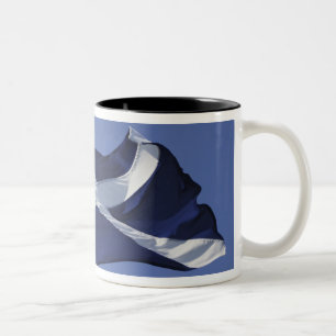 Scottish Flag Two-Tone Coffee Mug
