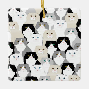 Scottish Fold Cats Ornament