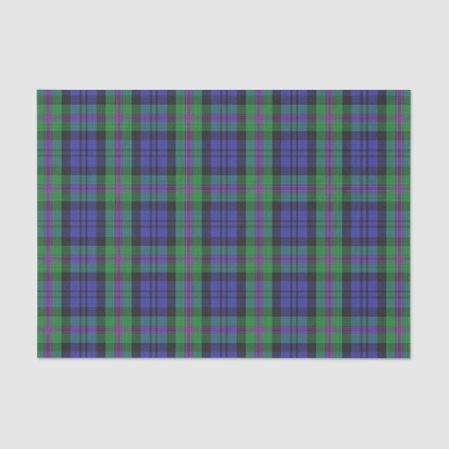 Scottish Gifts Clan Baird Tartan Tissue Paper (Front)