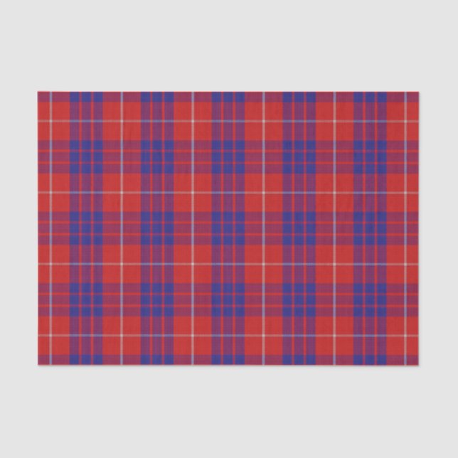 Scottish Gifts Clan Hamilton Tartan Tissue Paper (Front)