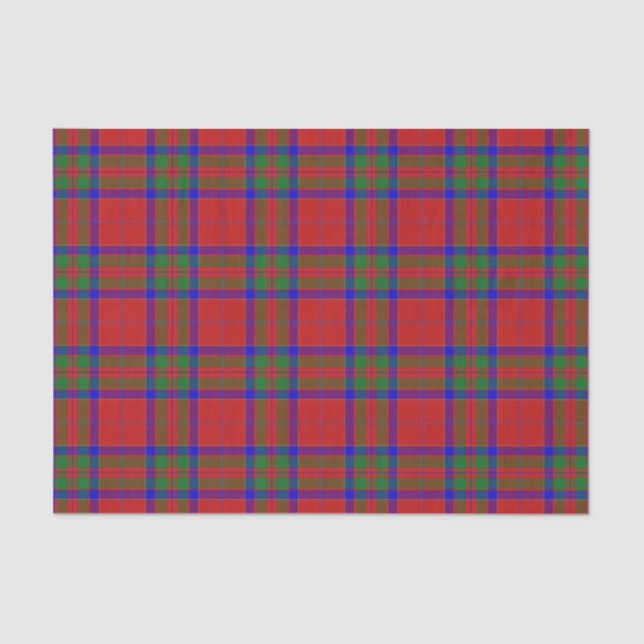 Scottish Gifts Clan MacGillivray Tartan Tissue Paper (Front)