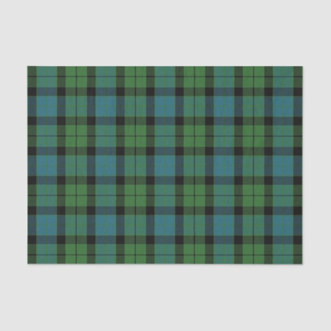 Scottish Gifts Clan MacKay Ancient Tartan Tissue Paper (Front)