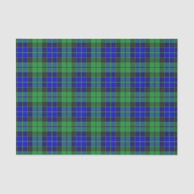 Scottish Gifts Clan MacKay Tartan Tissue Paper (Front)