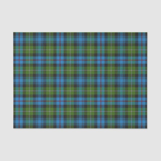 Scottish Gifts Clan MacKenzie Tartan Tissue Paper (Front)