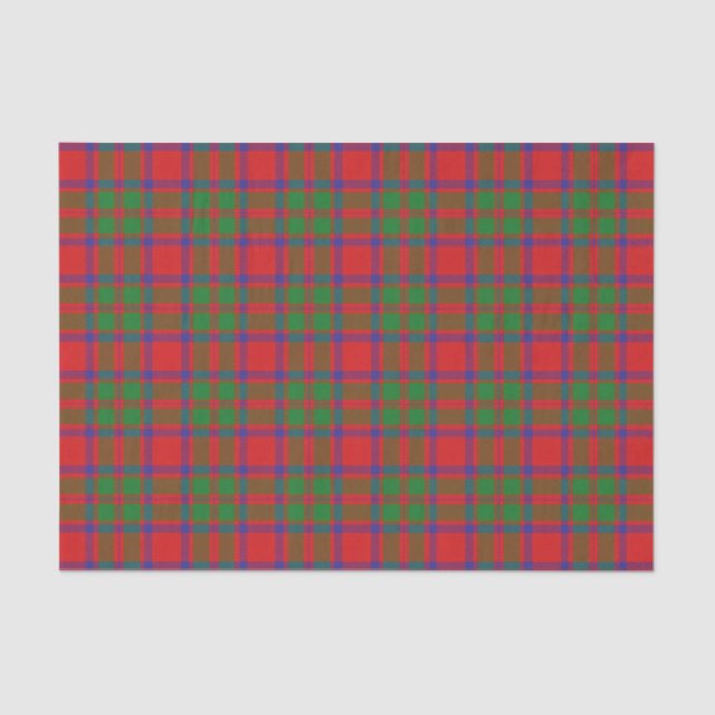 Scottish Gifts Clan MacKintosh Tartan Tissue Paper (Front)