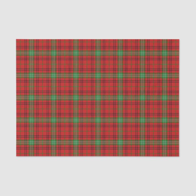 Scottish Gifts Clan Morrison Tartan Tissue Paper (Front)