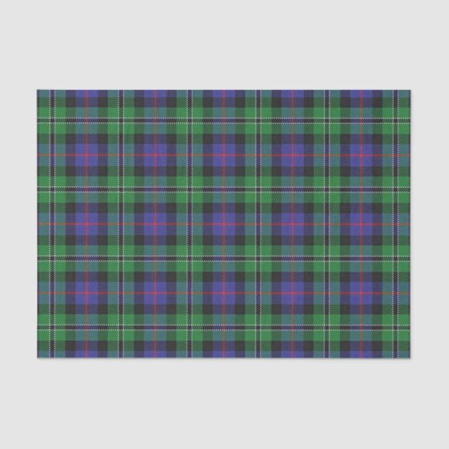 Scottish Gifts Clan Rose Tartan Tissue Paper (Front)