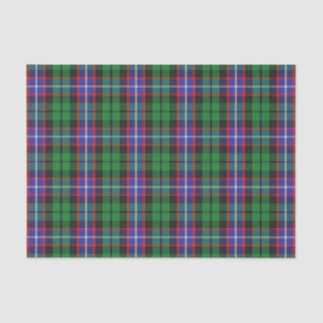 Scottish Gifts Clan Russell Tartan Tissue Paper (Front)