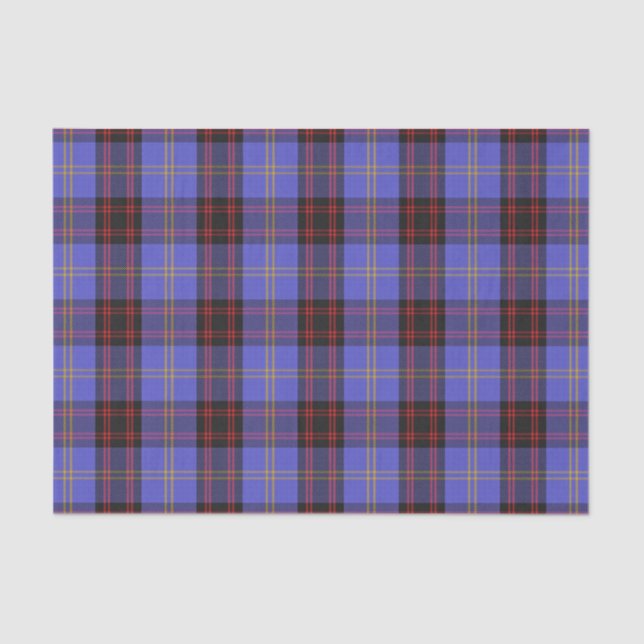 Scottish Gifts Clan Rutherford Tartan Tissue Paper (Front)
