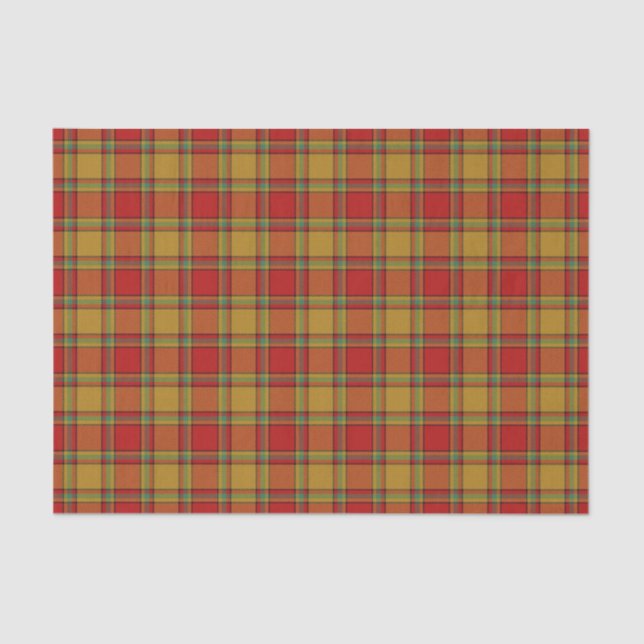 Scottish Gifts Clan Scrimgeour Tartan Tissue Paper (Front)